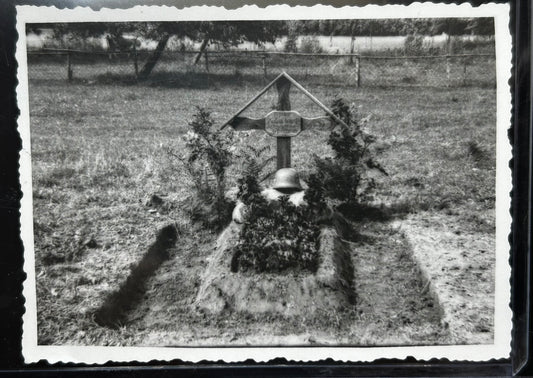 German WWII SS Grave Site Photo