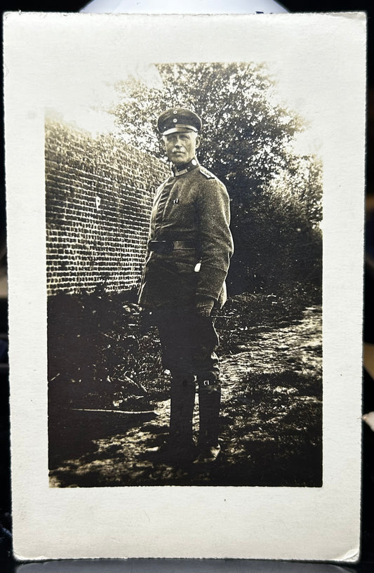 German WW1 Officers Photo RPPC