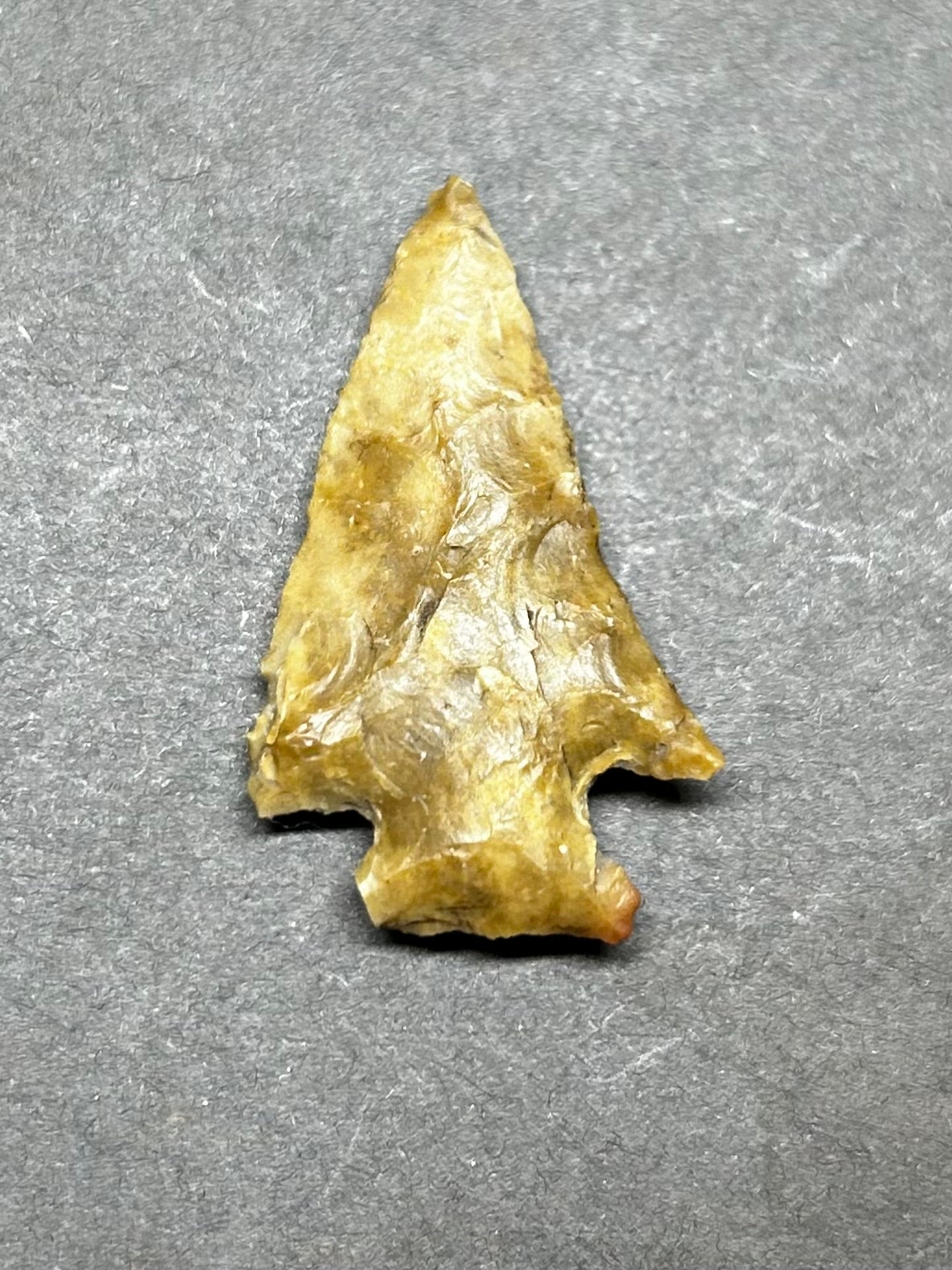 Bird Point Native American Arrowhead Small Penny Size Artifact