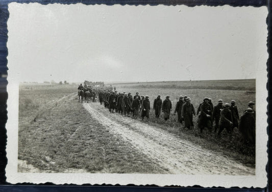 Wow! German WWII Photo Captured French POW’s Walk Of Shame