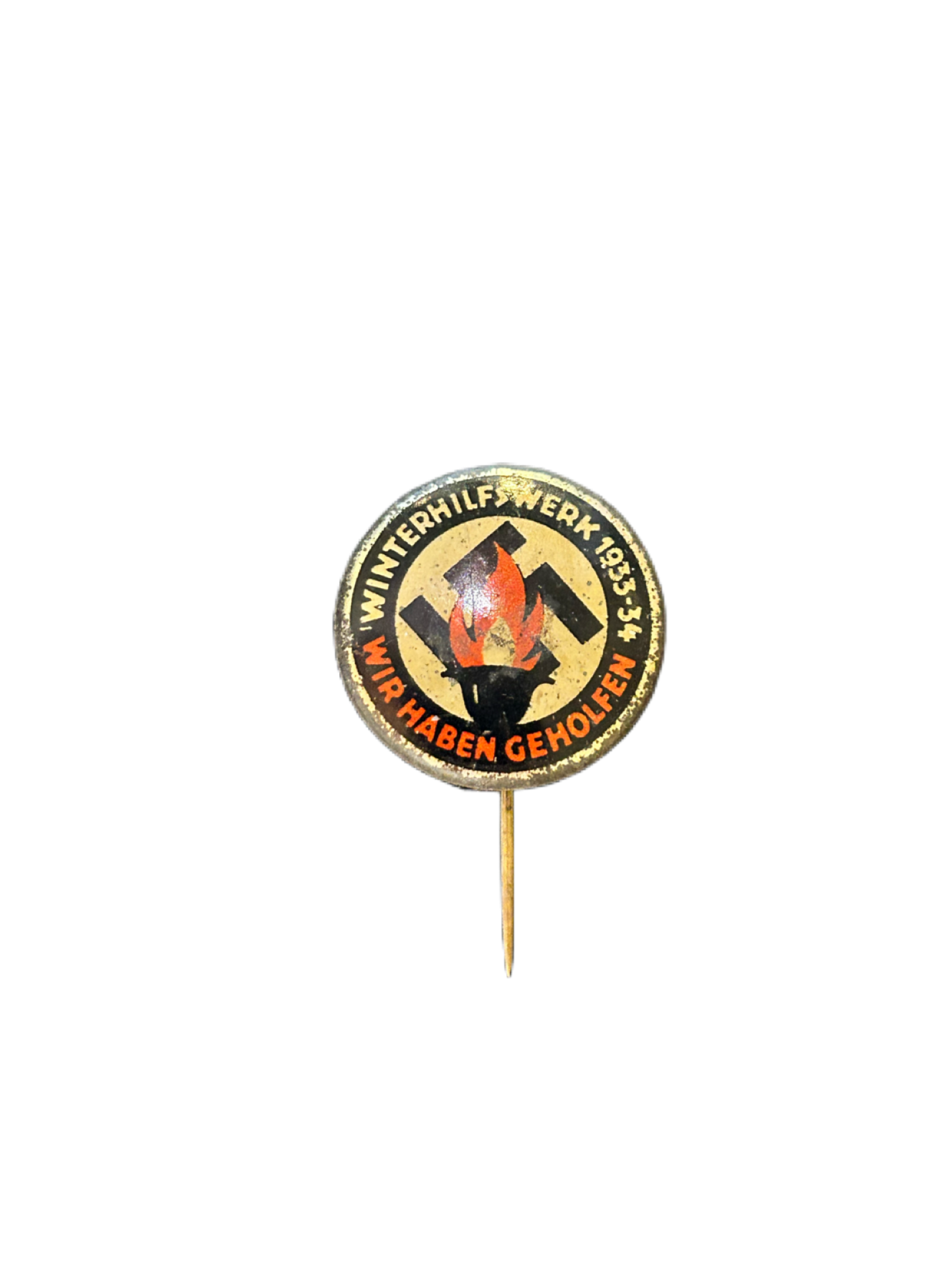 WHW Wir Haben Geholfen Stickpin