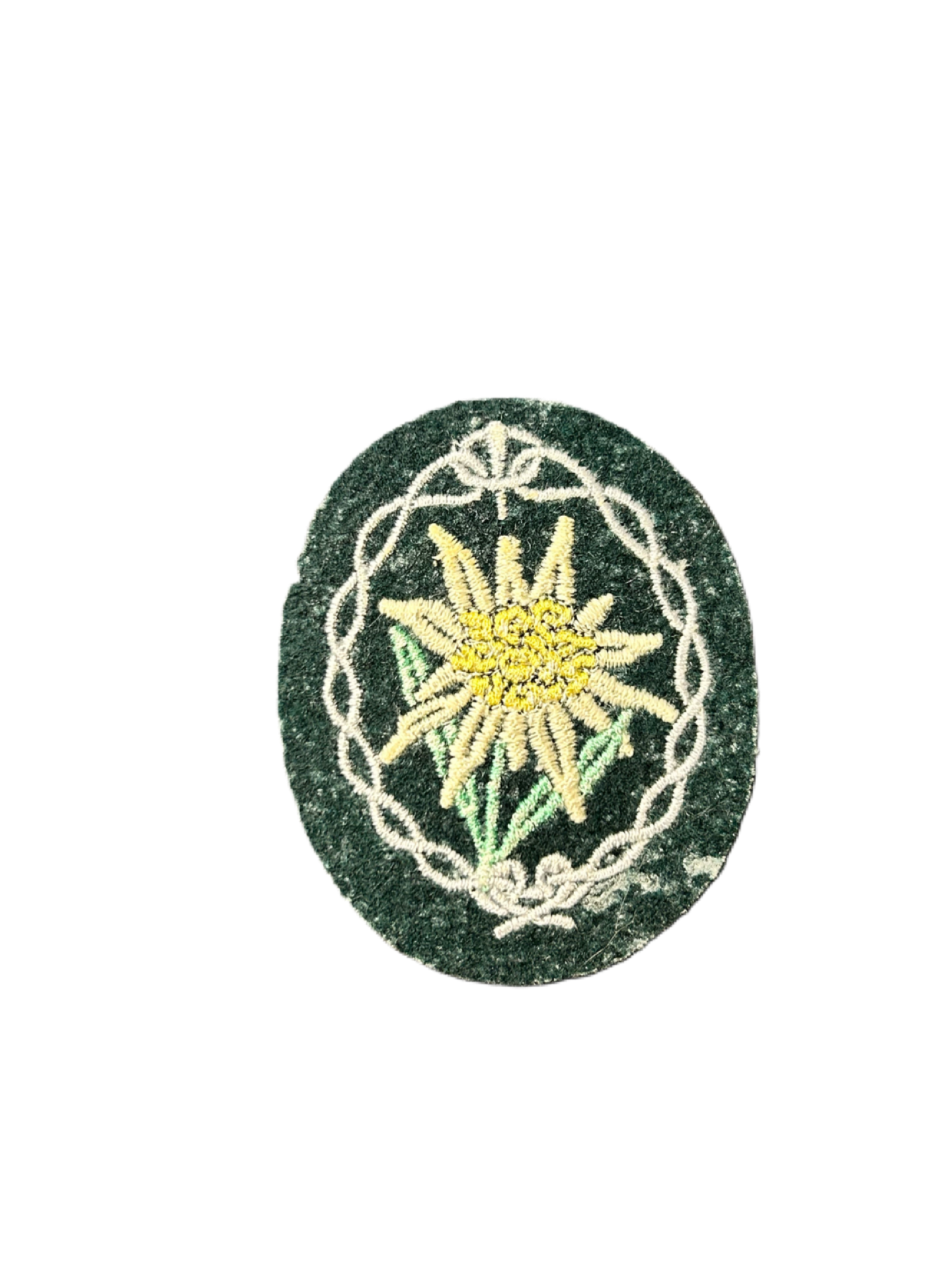 Gebirgsjäger Edelweiss Sleeve Patch Cloth Version