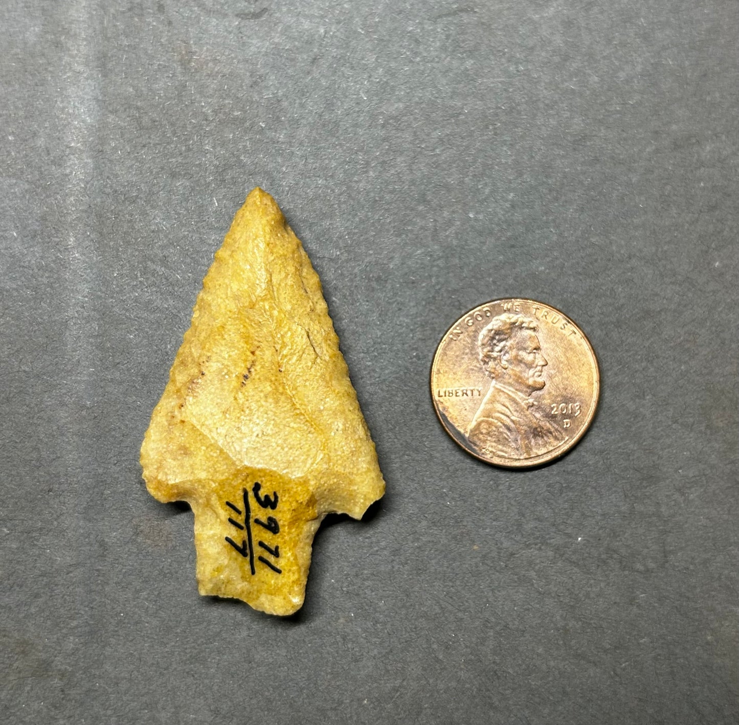 Archaic Period Dickson Point Native American Arrowhead