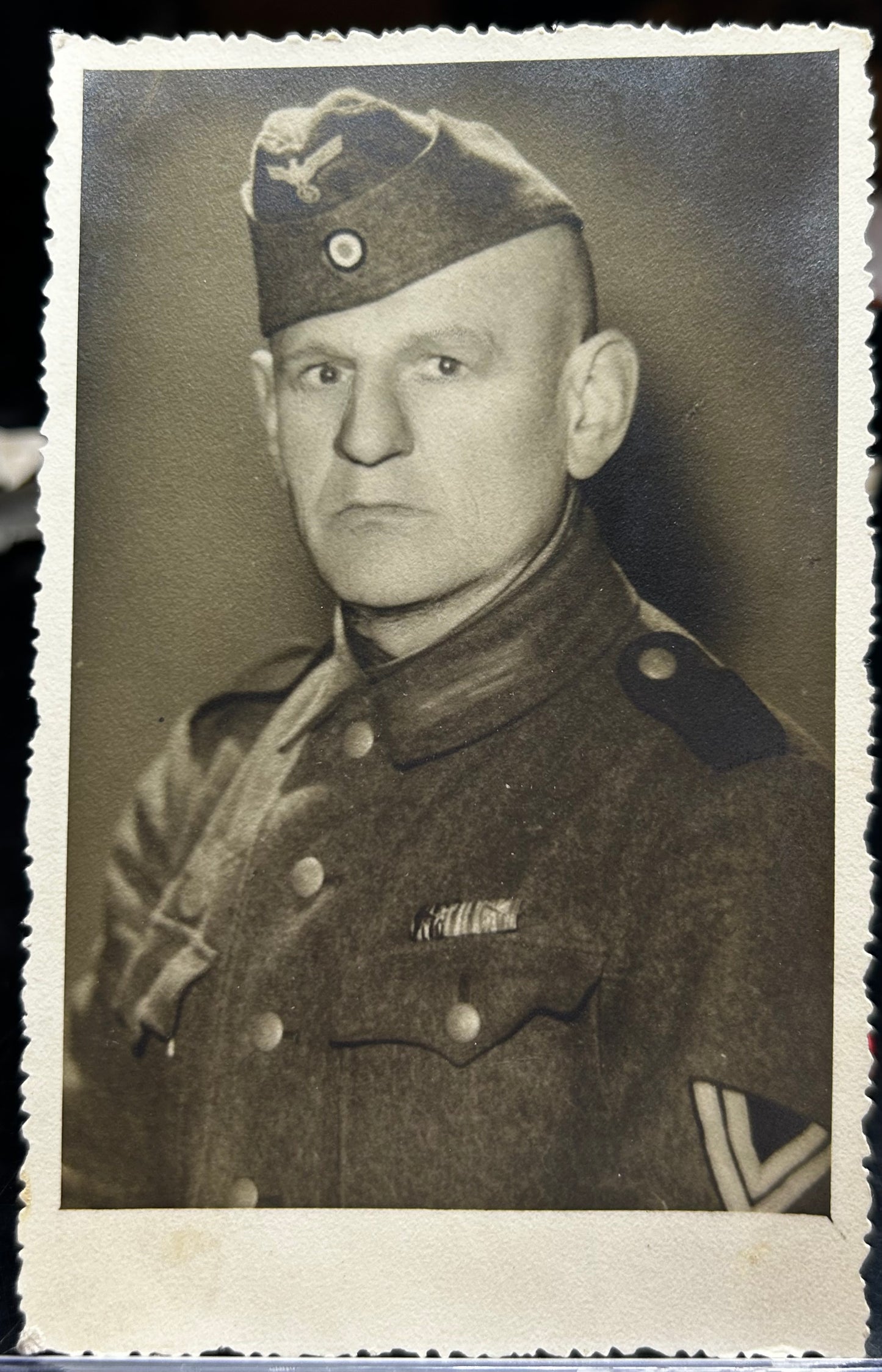 German WWII Heer Portrait Photo