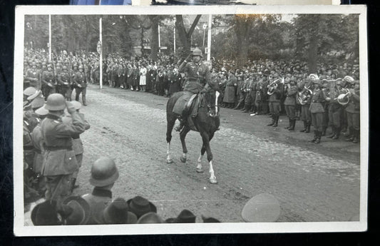 German WWII Parade Photo Heer, SA, etc