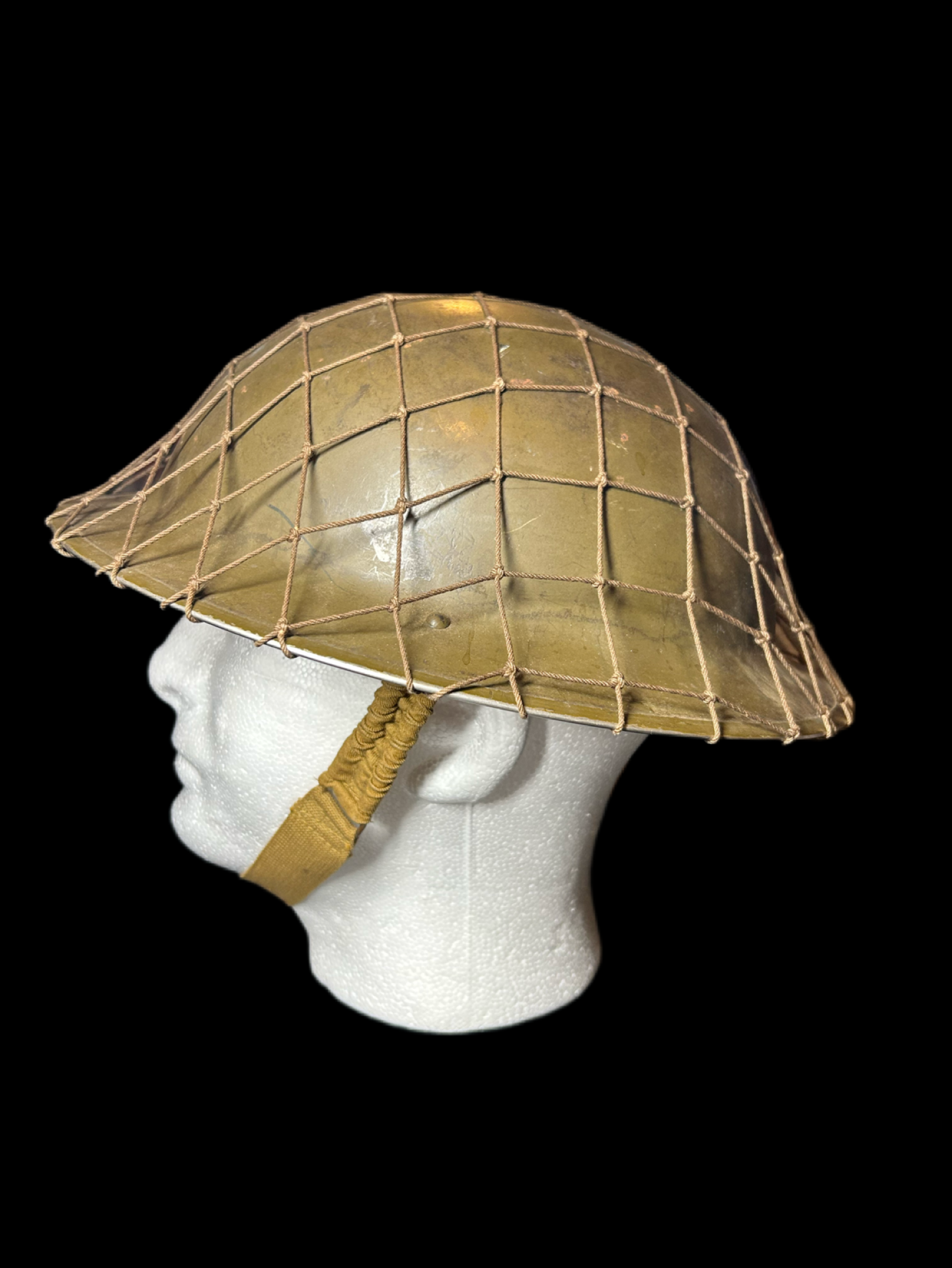 Canadian Armed Forces WW2 Helmet W/ Single Tone Netting