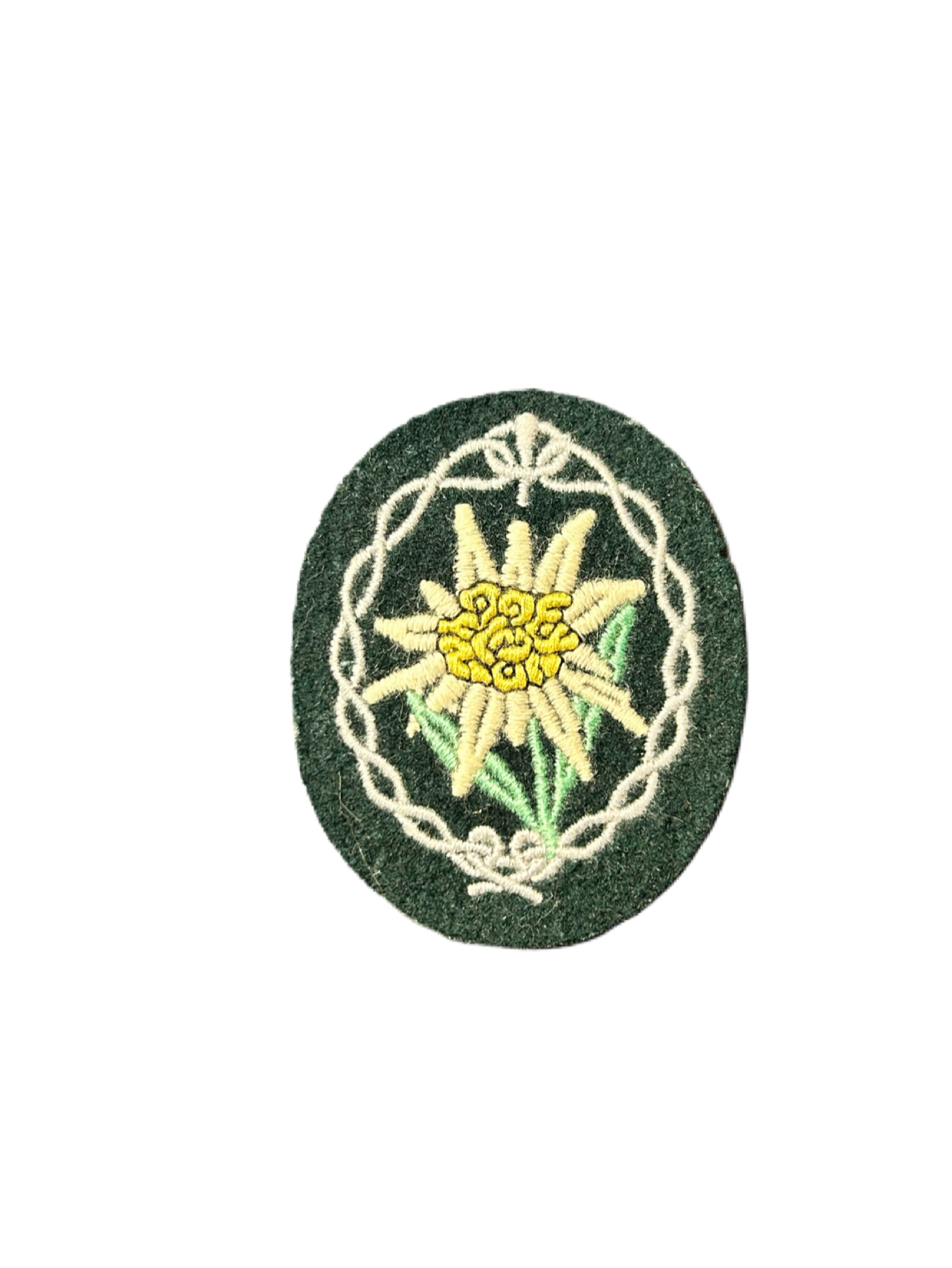 Gebirgsjäger Edelweiss Sleeve Patch Cloth Version