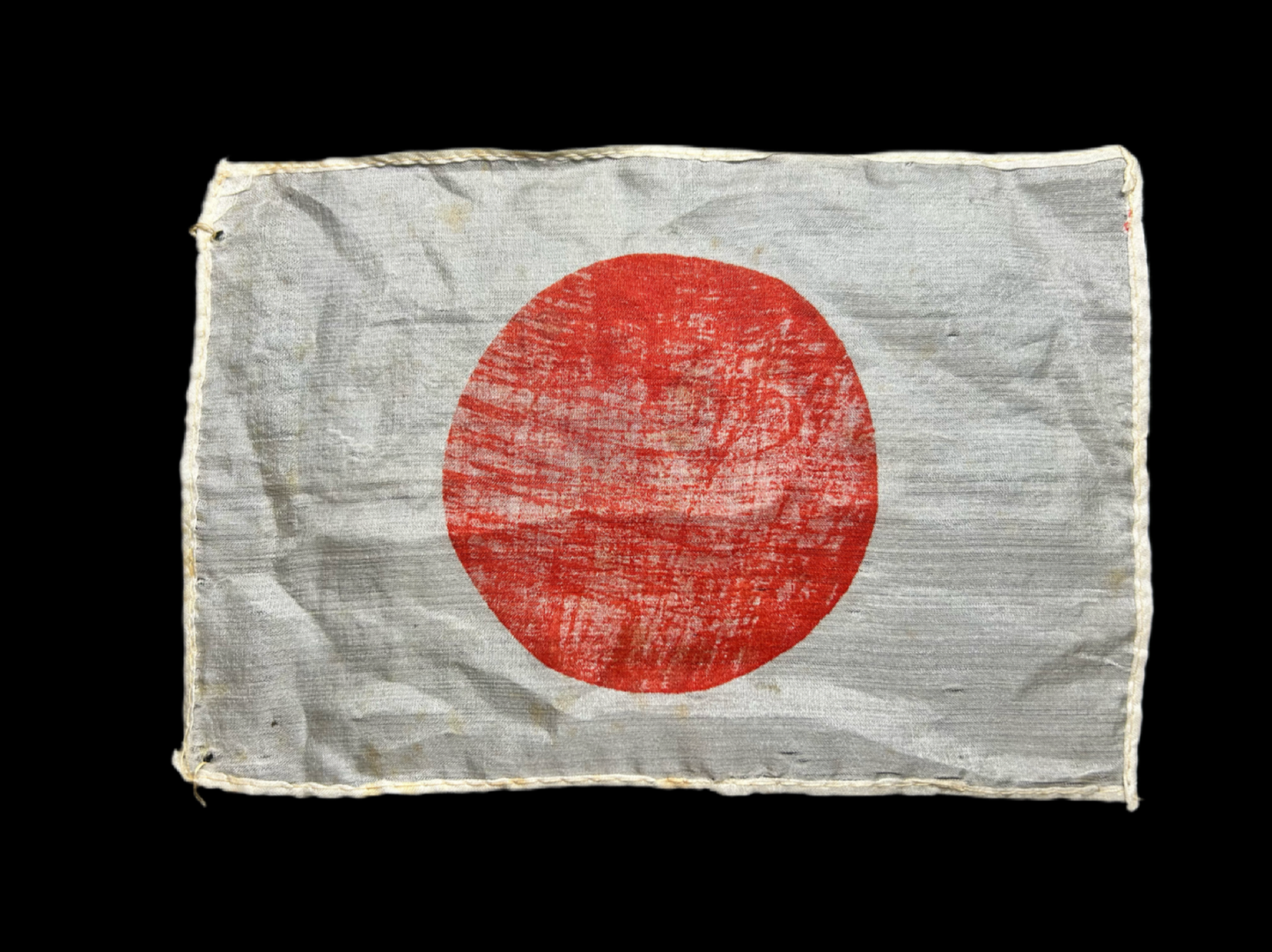 Small Japanese Silk Flag Great For Display