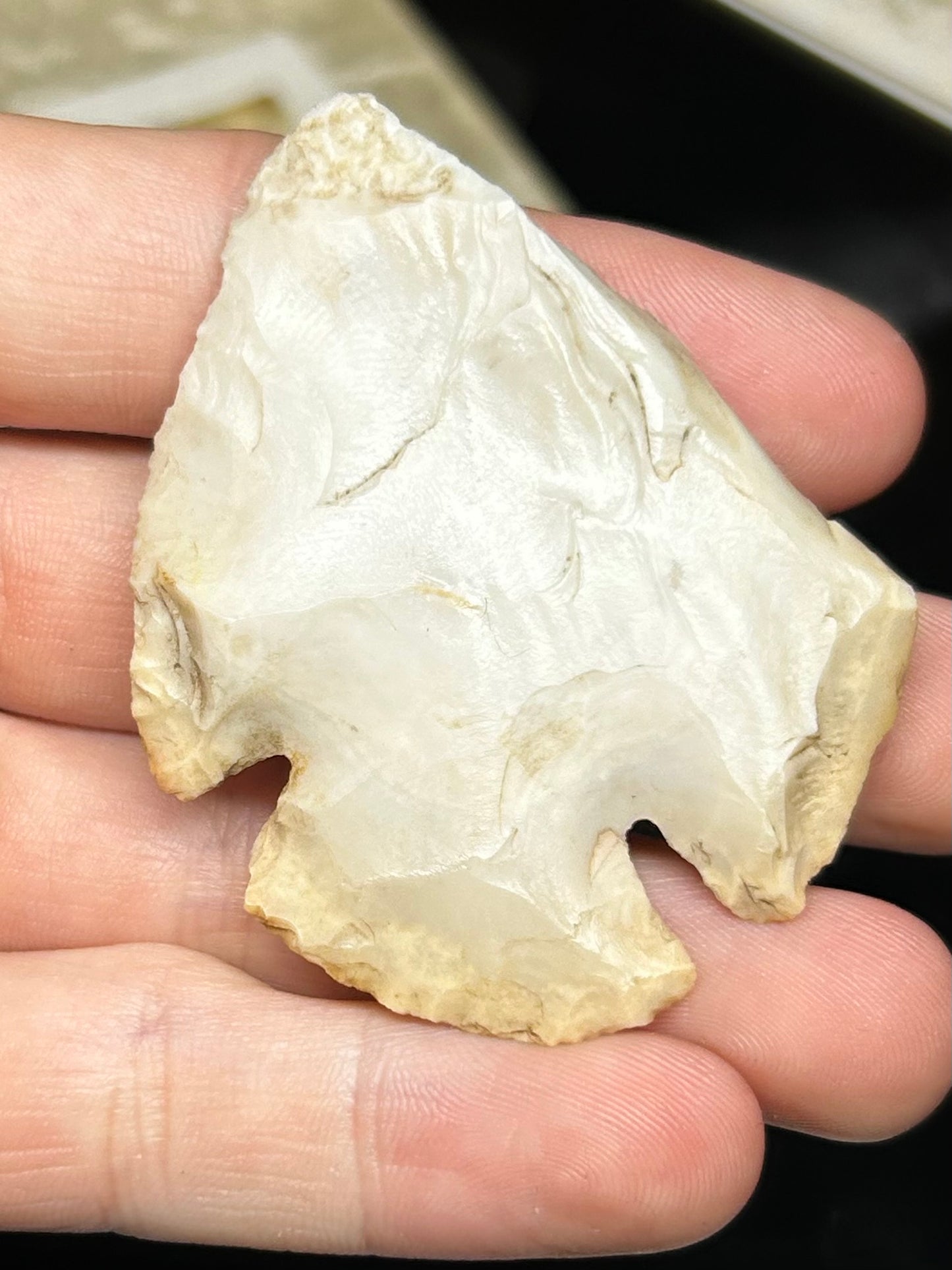 Heartbreaker! Dovetail Indian Arrowhead Broken Tip, Reworked?