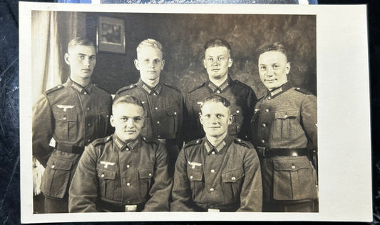 German WWII Heer Group Photo