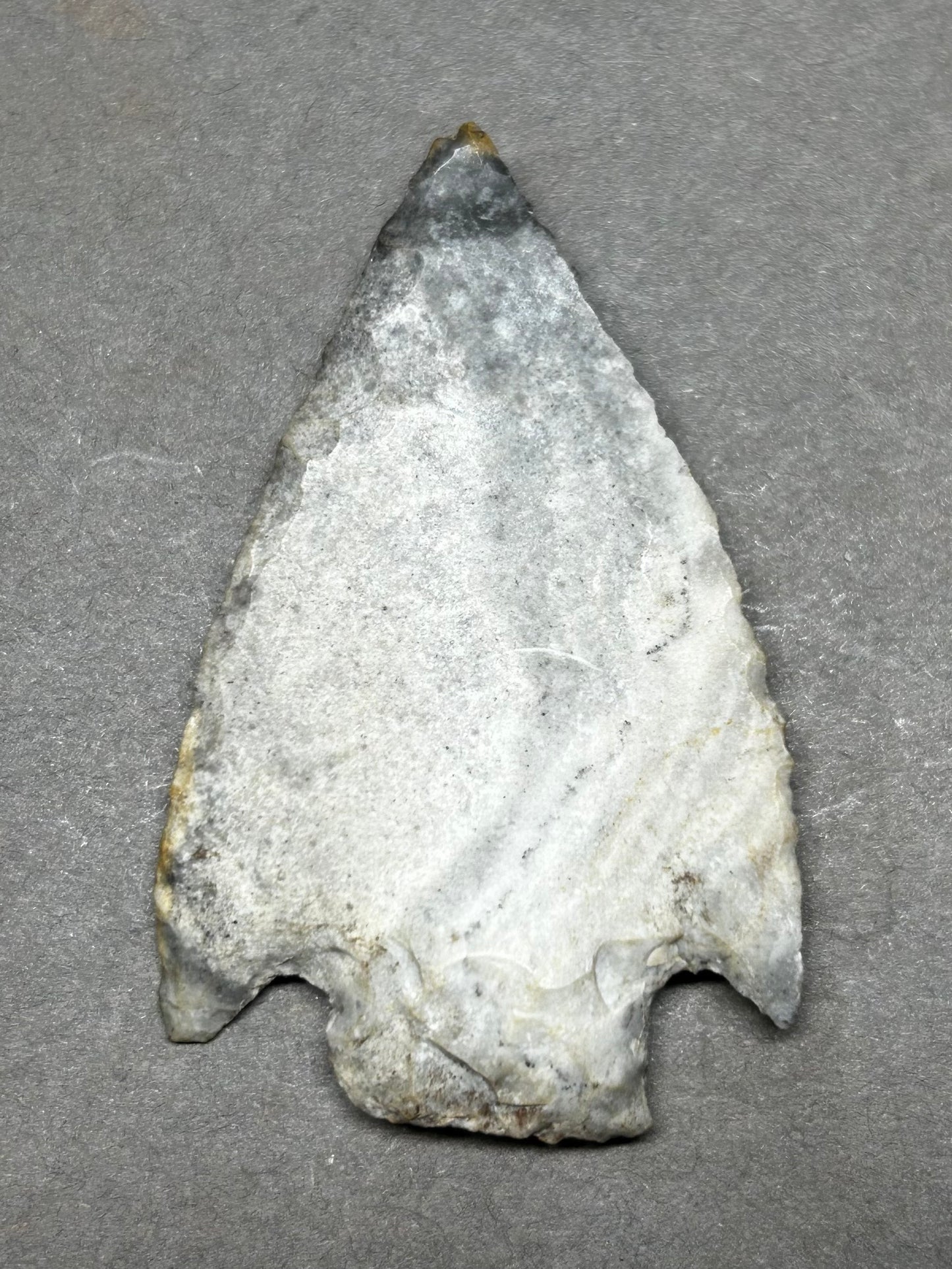 Hamilton Stemmed Native American Arrowhead Found In Kentucky