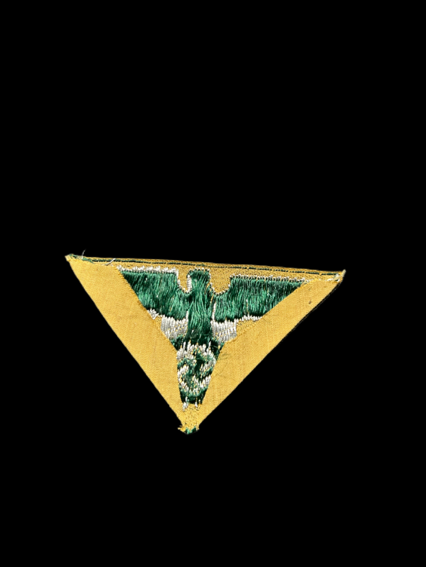 SA Overseas Cap Insignia In Bevo