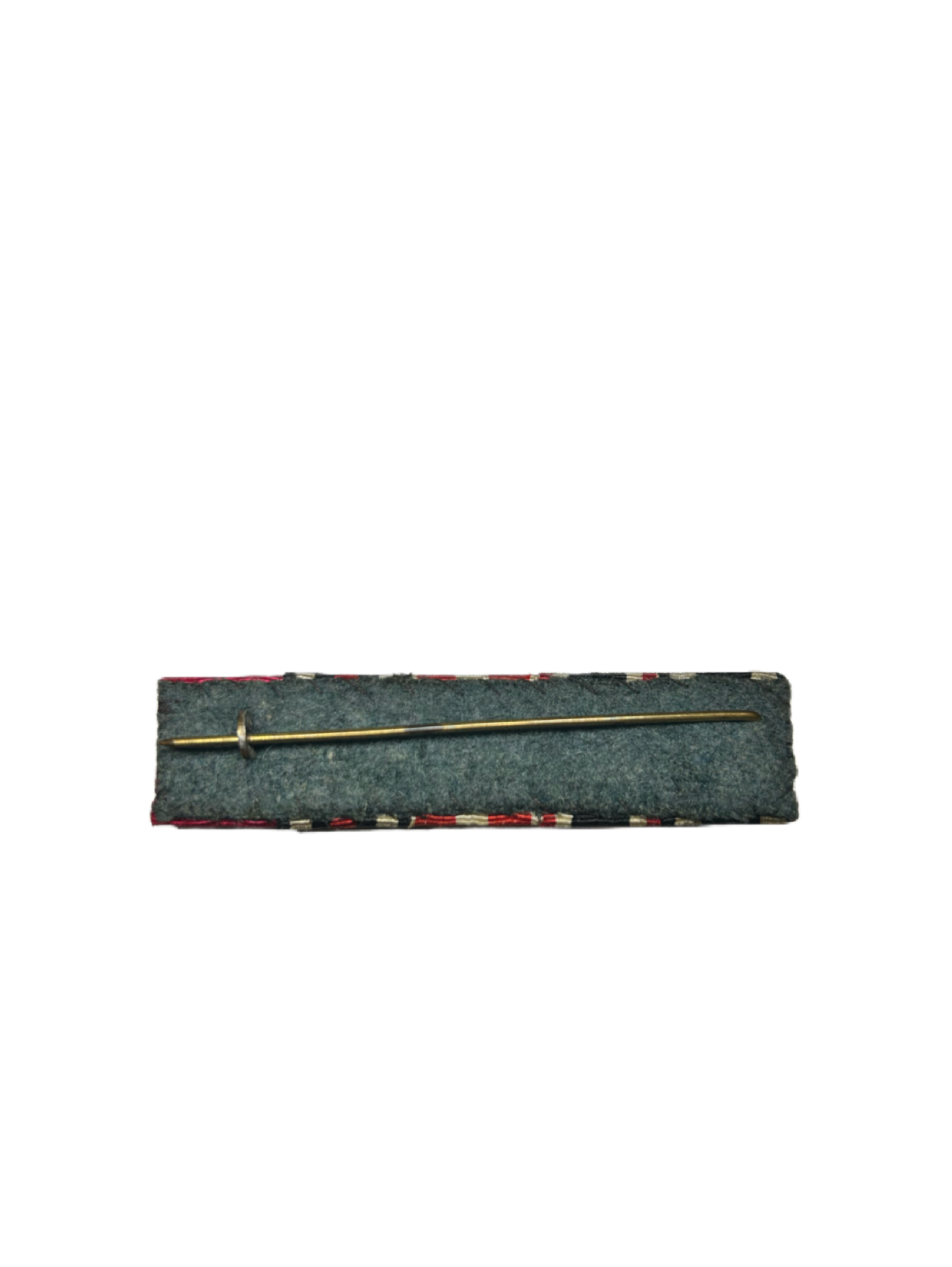 WW1/2 German 5 Place Ribbon Bar, Ek2, KVK Swords, Hindenburg