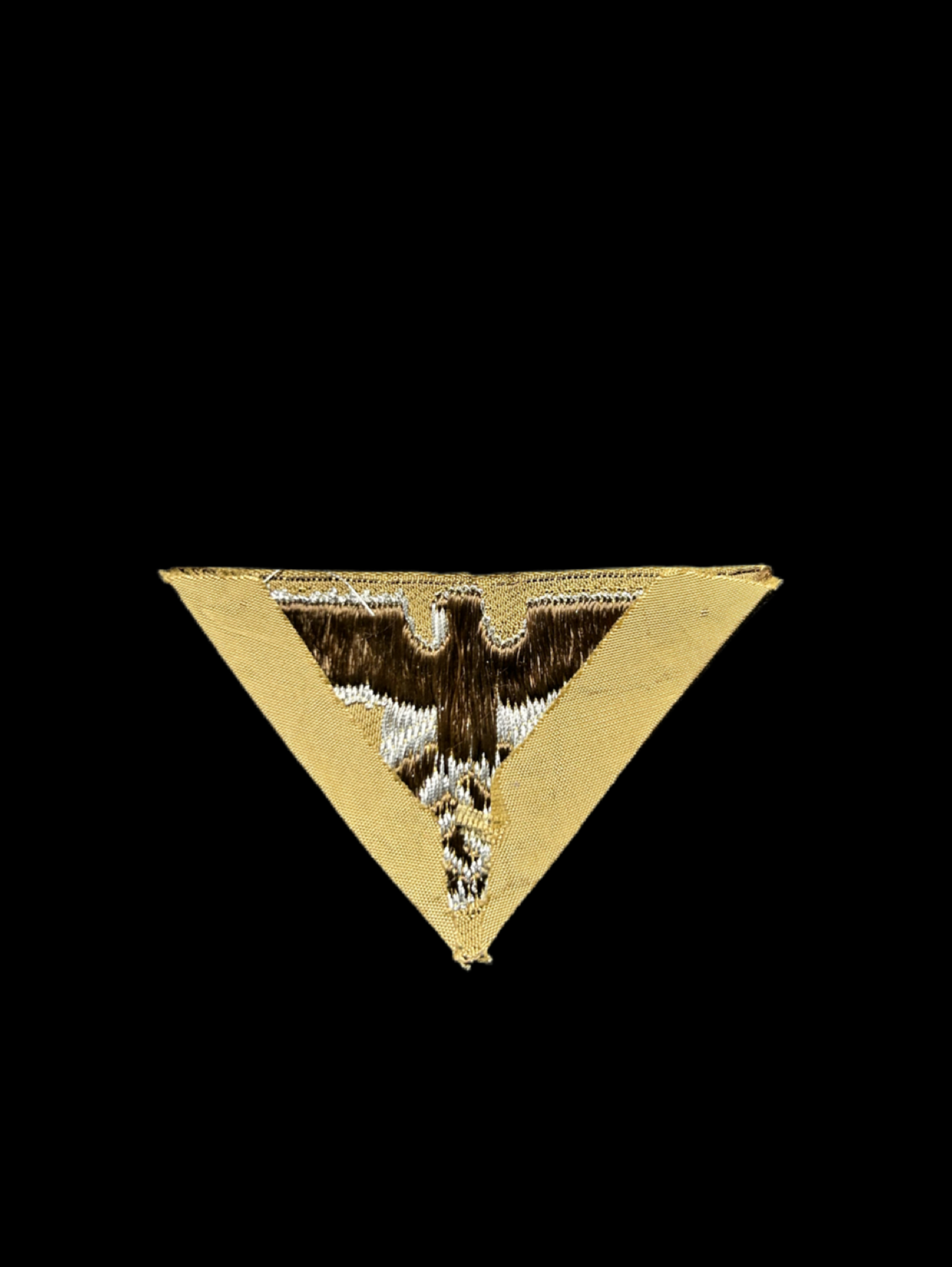 SA Overseas Cap Insignia In Bevo