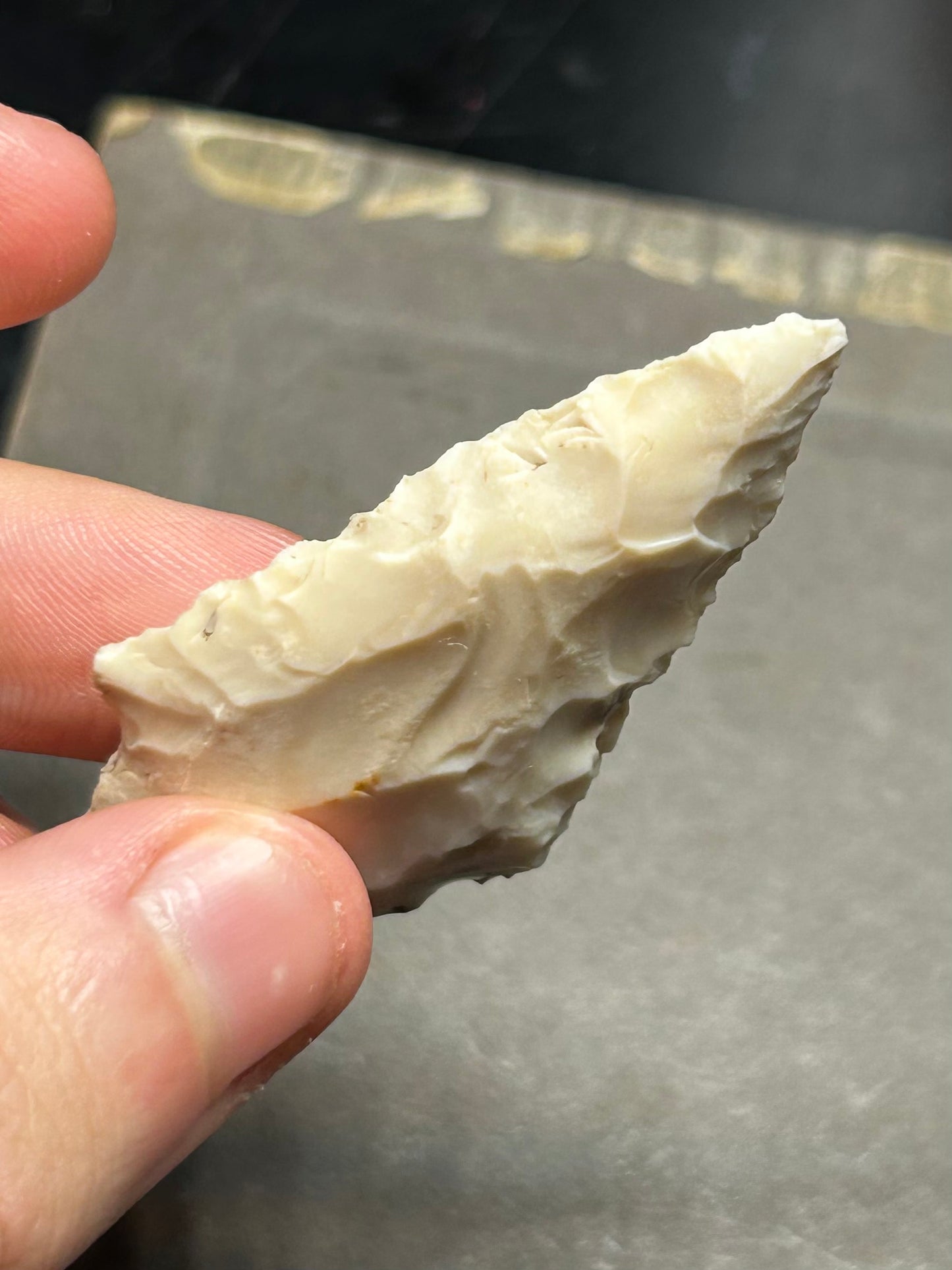 Archaic Period Dickson Point Arrowhead Beautiful Artifact