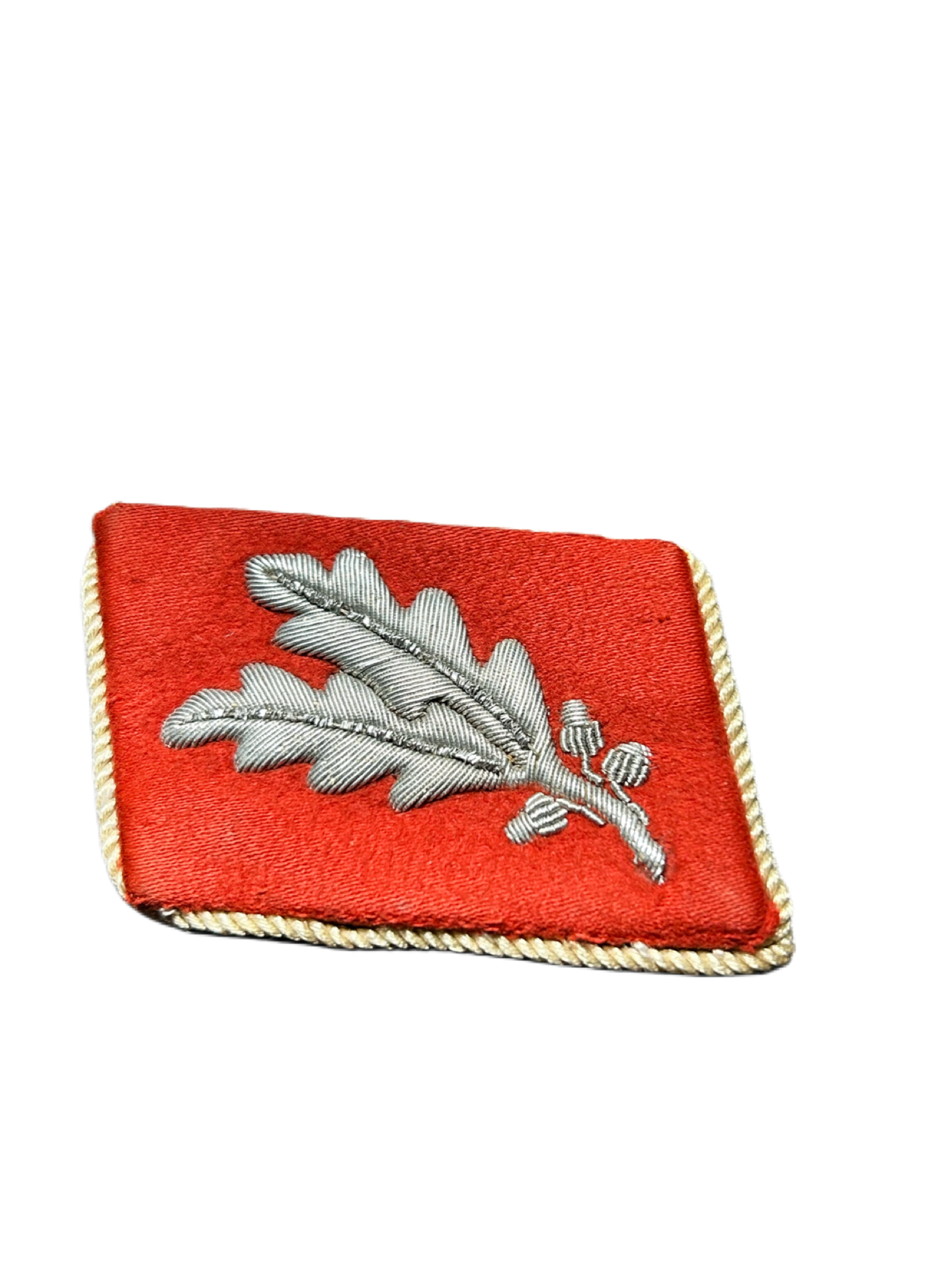 SA Collar Tabs Bright Red Oberführer Group Staff