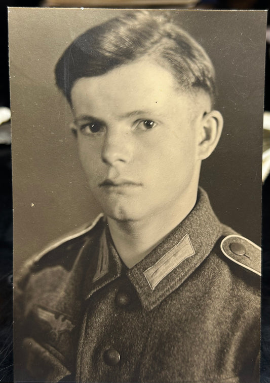 German WWII Heer Portrait Photo